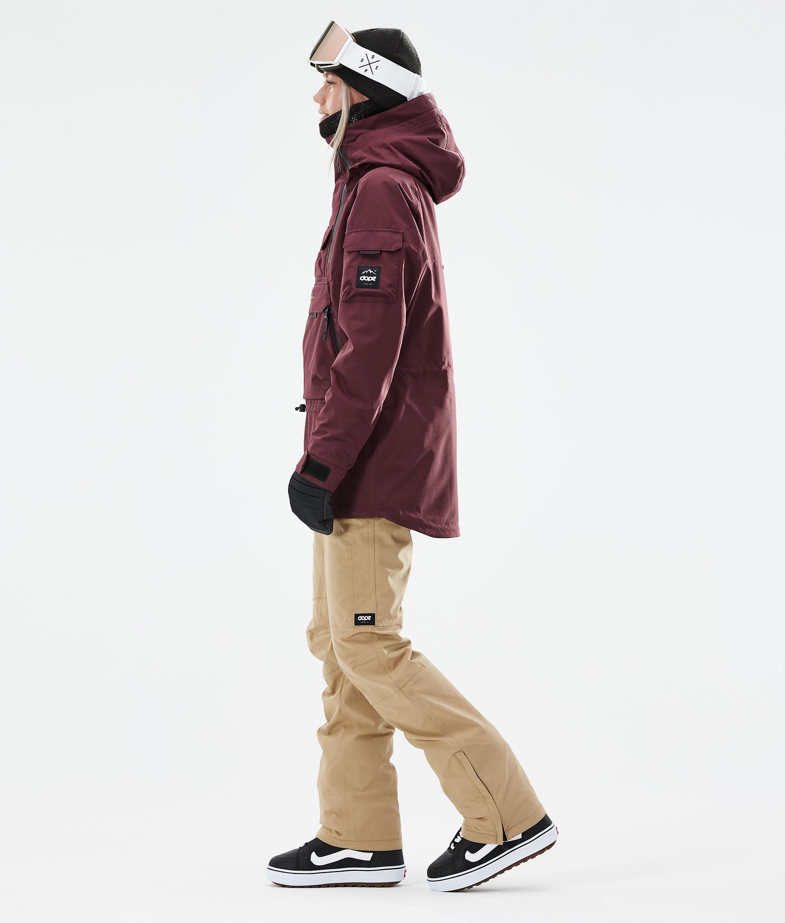 Akin W 2021 Chaqueta Snowboard Mujer Burgundy, Imagen 5 de 11