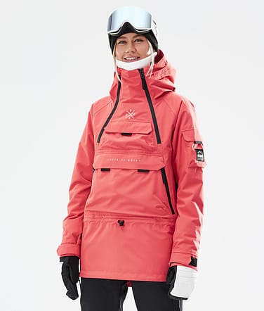 Akin W 2021 Chaqueta Snowboard Mujer Coral Renewed