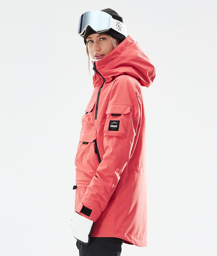 Akin W 2021 Chaqueta Snowboard Mujer Coral Renewed, Imagen 8 de 11