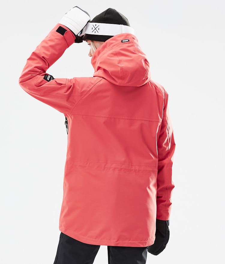Akin W 2021 Chaqueta Snowboard Mujer Coral Renewed, Imagen 7 de 11