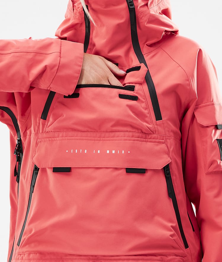 Akin W 2021 Chaqueta Snowboard Mujer Coral Renewed, Imagen 11 de 11