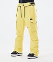 Iconic W 2021 Spodnie Snowboardowe Kobiety Faded Yellow