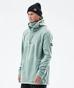 Cozy II 2021 Fleecová Mikina s Kapucí Pánské Faded Green