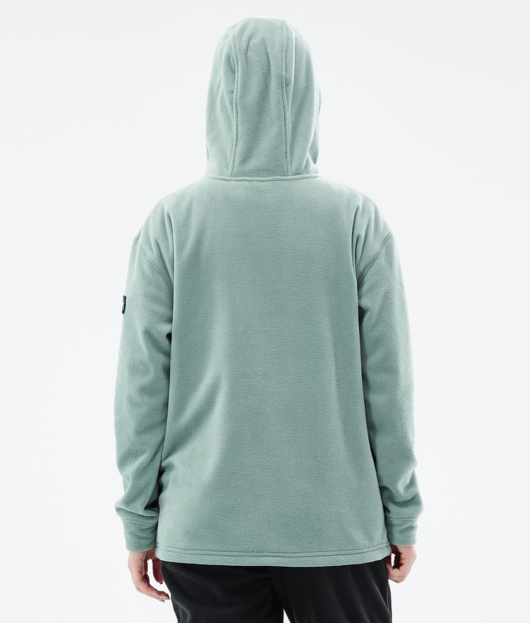 Cozy II W 2021 Polar con Capucha Mujer Faded Green, Imagen 3 de 7