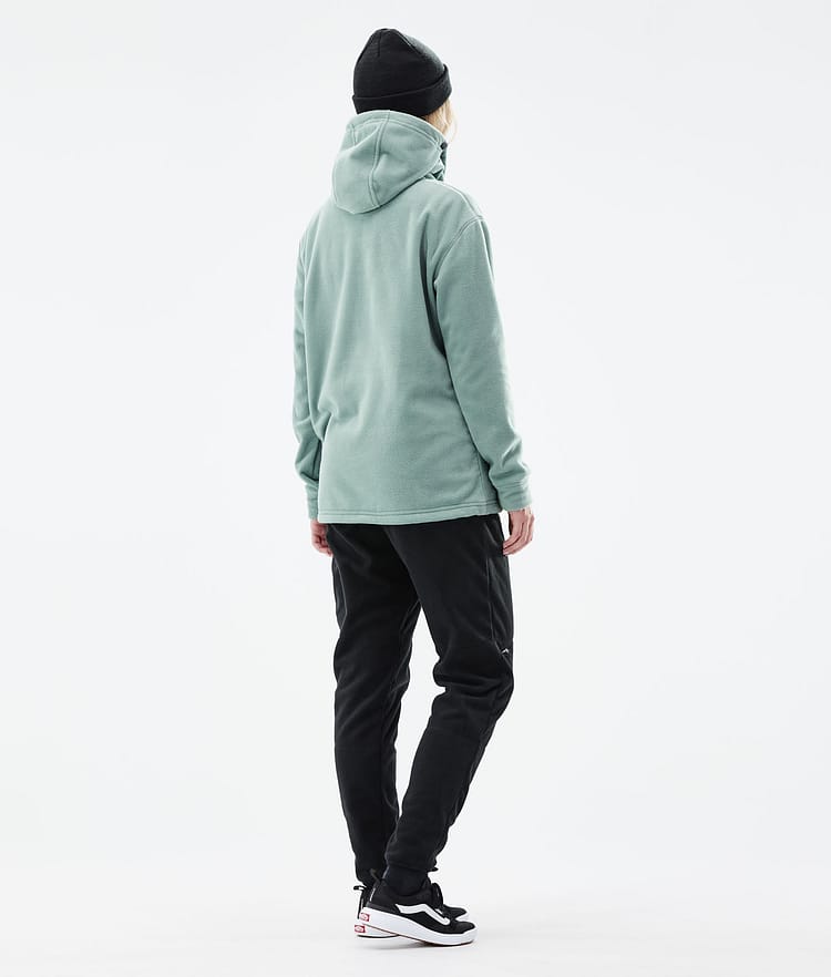 Cozy II W 2021 Polar con Capucha Mujer Faded Green, Imagen 5 de 7