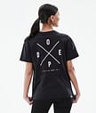 Regular T-Shirt Damen 2X-UP Black