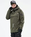 Annok 2021 Bunda na Snowboard Pánské Olive Green