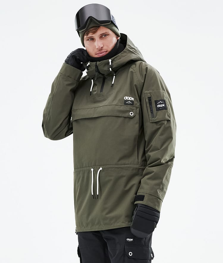 Annok 2021 Snowboardjacka Herr Olive Green Renewed, Bild 1 av 10