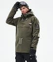 Annok 2021 Lyžařská Bunda Pánské Olive Green
