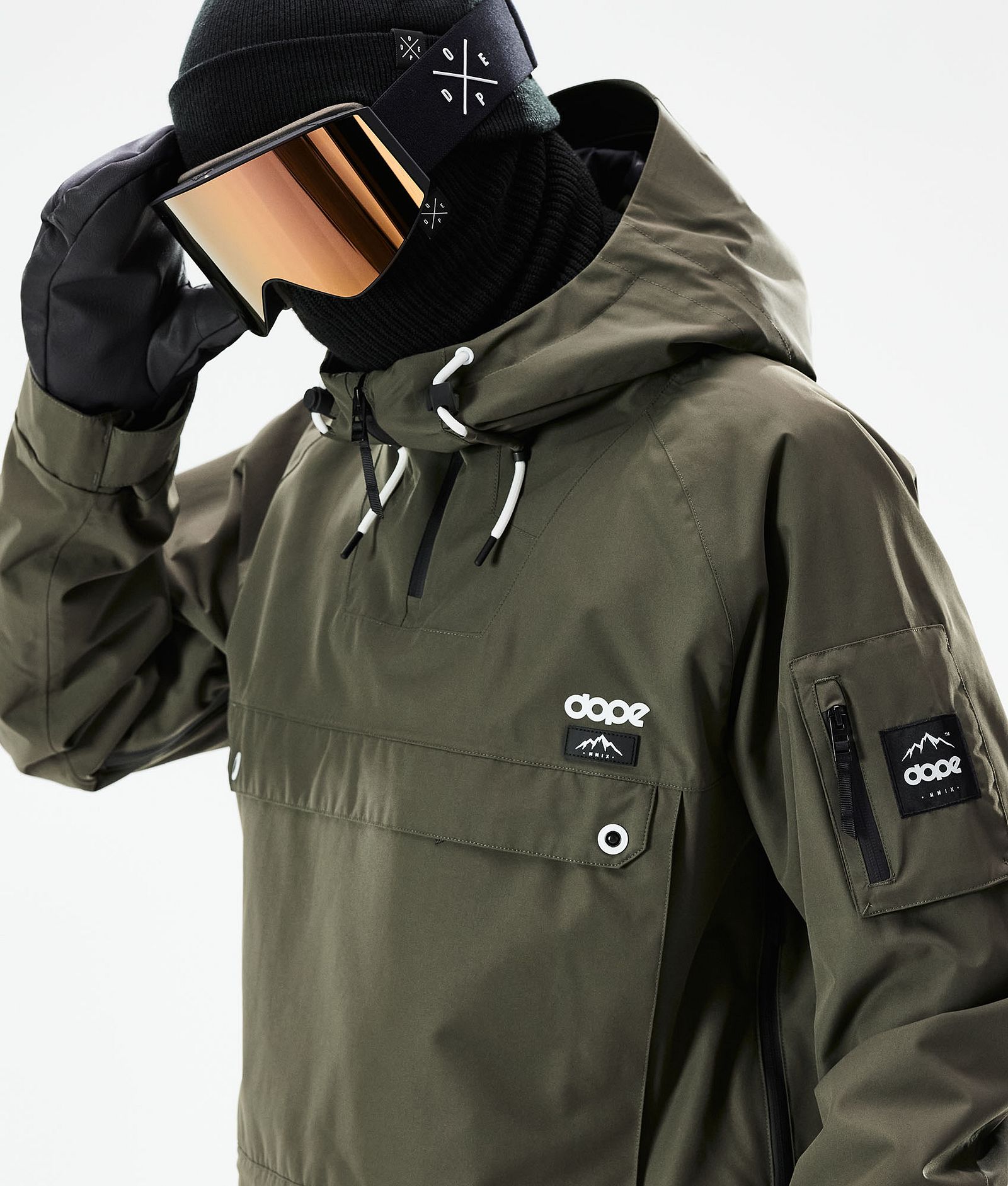 Annok 2021 Bunda na Snowboard Pánské Olive Green, Obrázek 2 z 10