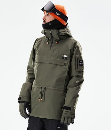 Annok 21 Bunda na Snowboard Pánské Olive Green/Black