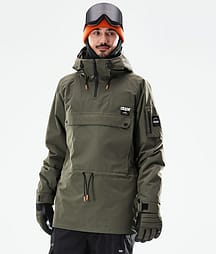 Dope Annok 21 Kurtka Narciarska Mężczyźni Olive Green/Black