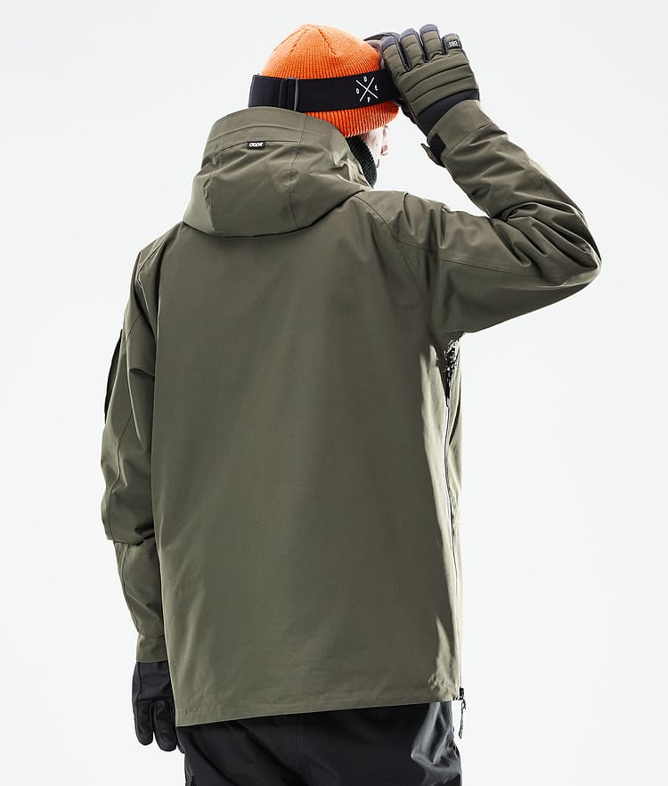 Annok 21 Chaqueta Esquí Hombre Olive Green/Black, Imagen 8 de 10