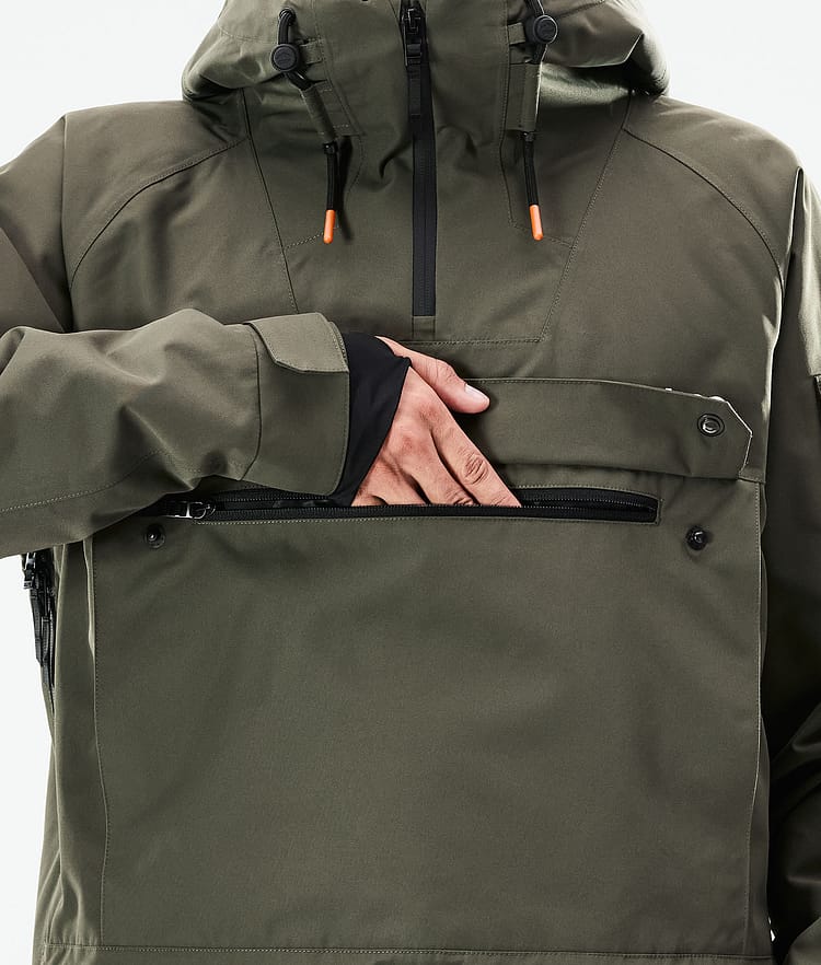 Annok 21 Chaqueta Esquí Hombre Olive Green/Black, Imagen 10 de 10