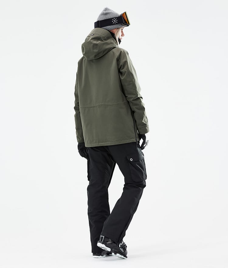 Annok W 21 Ski Jacket Women Olive Green, Image 6 of 10