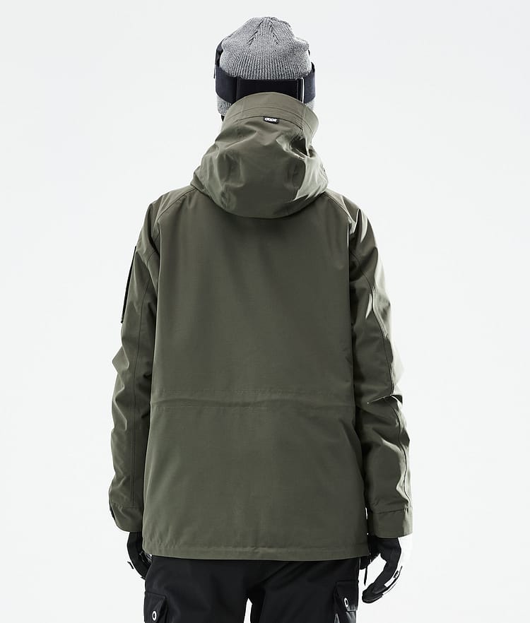 Annok W 21 Ski Jacket Women Olive Green, Image 8 of 10