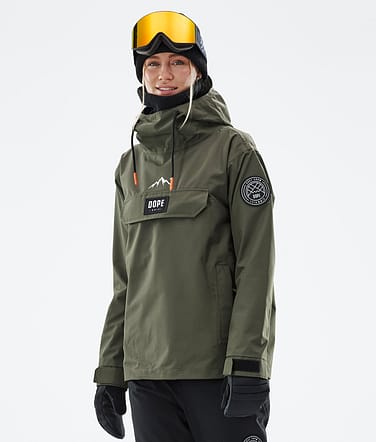 Blizzard W 2021 Lyžařská Bunda Dámské Olive Green