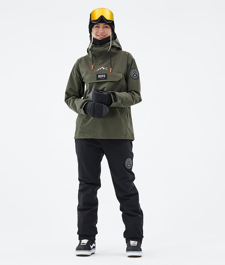 Blizzard W 2021 Kurtka Snowboardowa Kobiety Olive Green, Zdjęcie 3 z 9