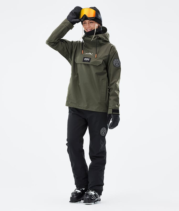 Blizzard W 2021 Lyžařská Bunda Dámské Olive Green, Obrázek 3 z 9