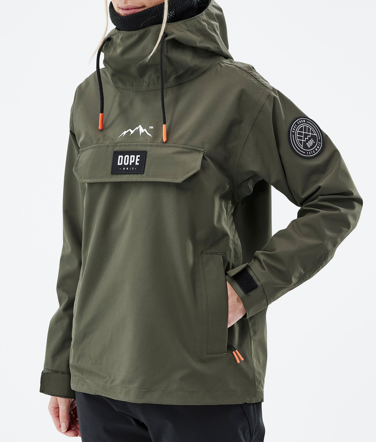 Blizzard W 2021 Kurtka Snowboardowa Kobiety Olive Green, Zdjęcie 8 z 9