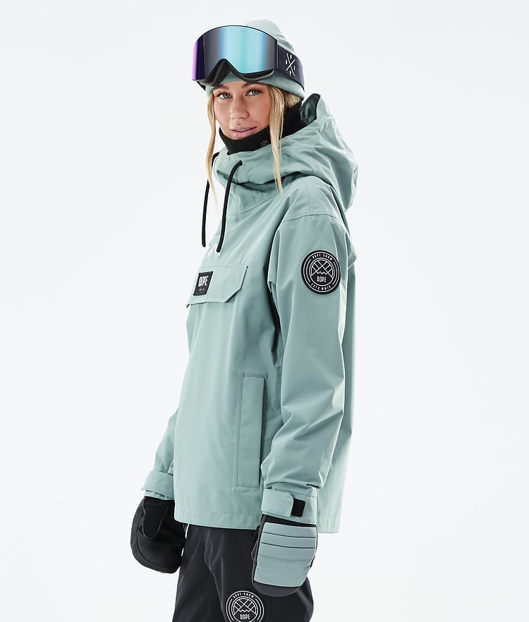 Blizzard W 2021 Bunda na Snowboard Dámské Faded Green Renewed, Obrázek 7 z 10