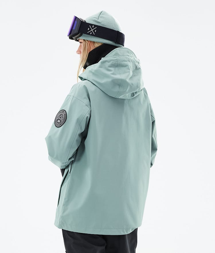 Blizzard W 2021 Bunda na Snowboard Dámské Faded Green Renewed, Obrázek 8 z 10