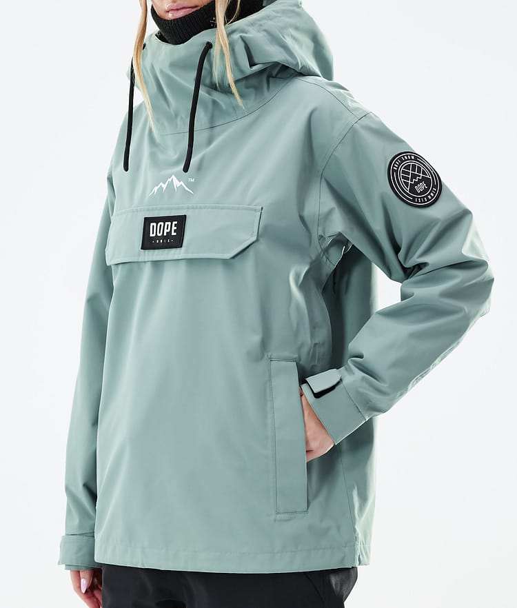 Blizzard W 2021 Kurtka Snowboardowa Kobiety Faded Green Renewed, Zdjęcie 9 z 10