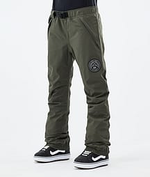 Dope Blizzard W 21 Kalhoty na Snowboard Dámské Olive Green