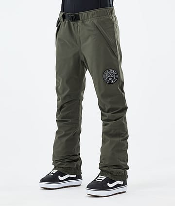 Blizzard W 21 Spodnie Snowboardowe Kobiety Olive Green