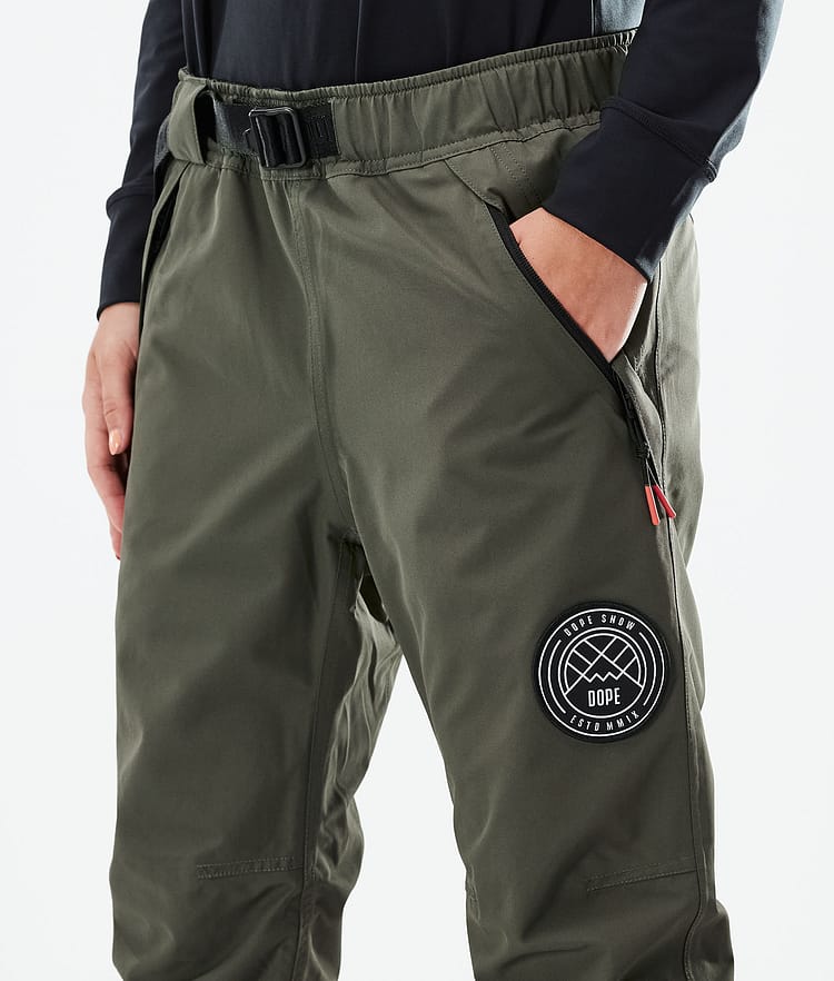 Blizzard W 2021 Spodnie Narciarskie Kobiety Olive Green, Zdjęcie 4 z 4