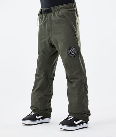 Blizzard 2021 Kalhoty na Snowboard Pánské Olive Green