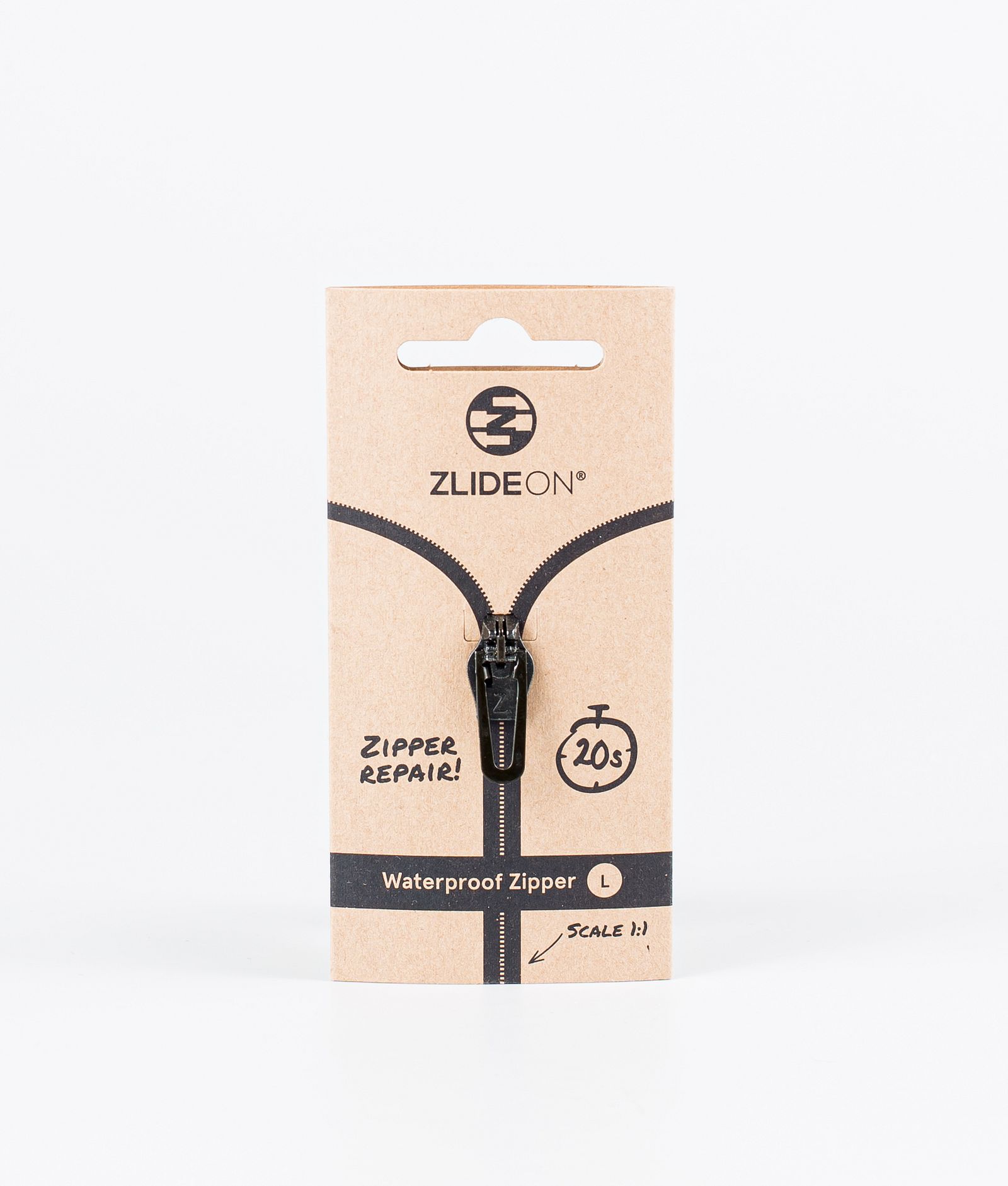 Reversed Coilzip Replacement Slider Ersatzteile Black, Bild 1 von 3