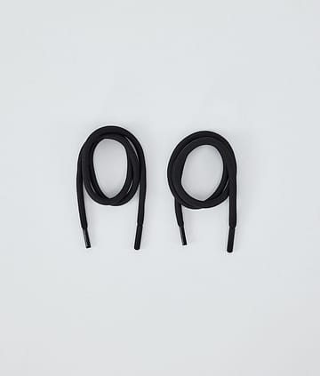 Drawstring Hood/Waist Replacement Parts Black/Black Tip