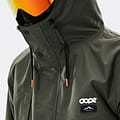 Drawstring Hood/Waist Replacement Parts Black/Orange Tip, Image 2 of 2