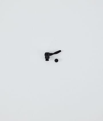 Stopper Double Elastic Replacement Parts Black/Black Bead
