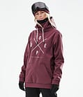 Yeti W 2021 Kurtka Narciarska Kobiety 2X-Up Burgundy, Zdjęcie 1 z 9