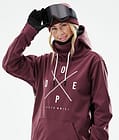 Yeti W 2021 Kurtka Narciarska Kobiety 2X-Up Burgundy, Zdjęcie 2 z 9