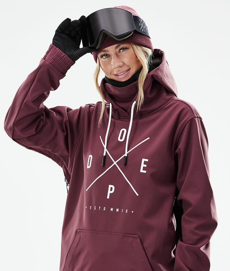 Yeti W 2021 Kurtka Narciarska Kobiety 2X-Up Burgundy, Zdjęcie 2 z 9