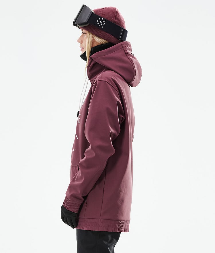 Yeti W 2021 Kurtka Narciarska Kobiety 2X-Up Burgundy, Zdjęcie 7 z 9
