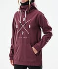 Yeti W 2021 Kurtka Narciarska Kobiety 2X-Up Burgundy, Zdjęcie 9 z 9