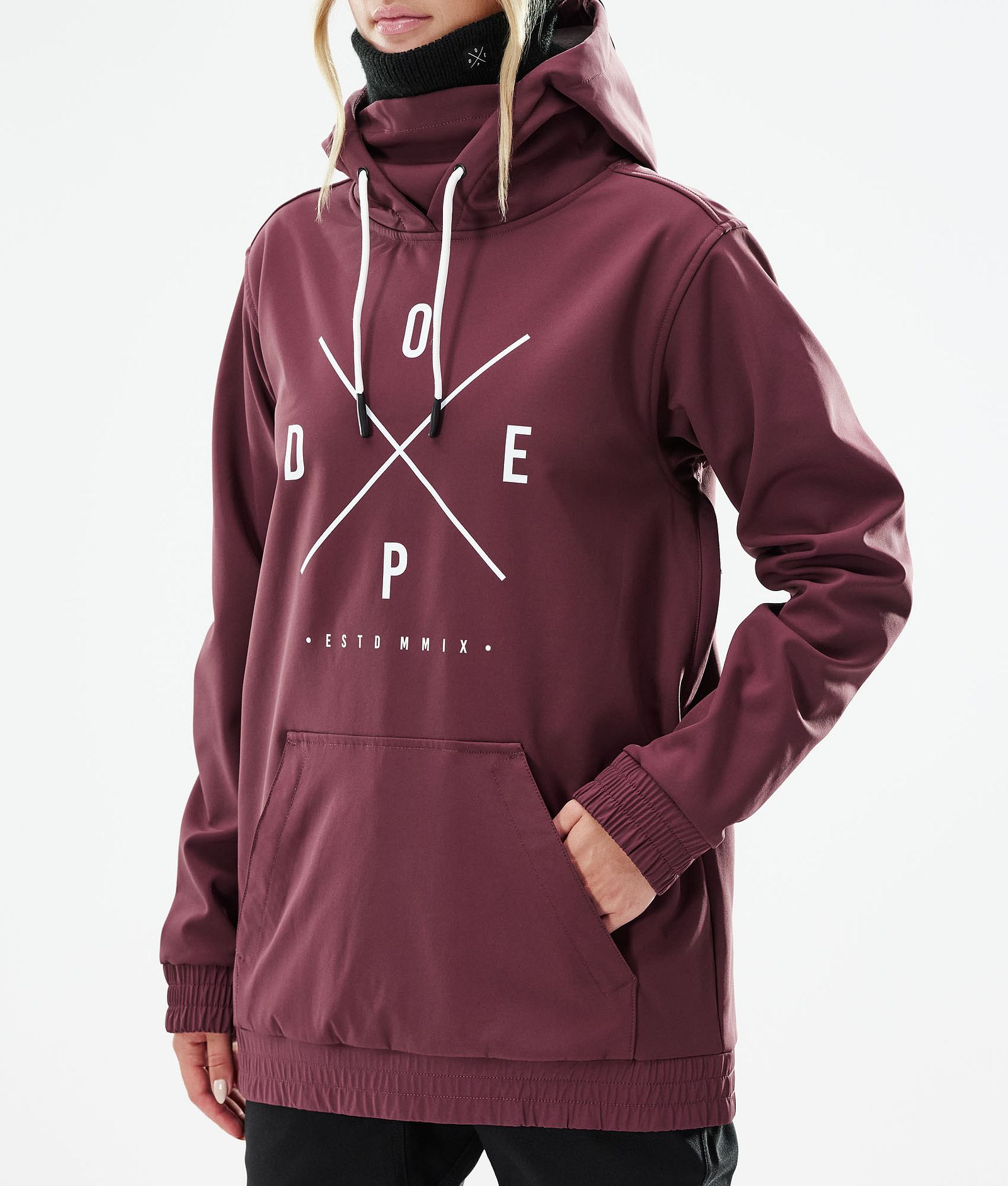 Yeti W 2021 Kurtka Narciarska Kobiety 2X-Up Burgundy, Zdjęcie 9 z 9