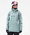 Yeti W 2021 Kurtka Narciarska Kobiety 2X-Up Faded Green, Zdjęcie 1 z 9