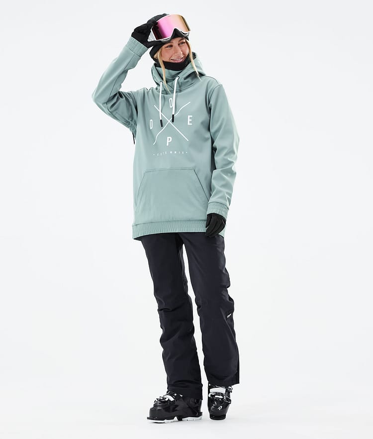 Yeti W 2021 Kurtka Narciarska Kobiety 2X-Up Faded Green, Zdjęcie 4 z 9