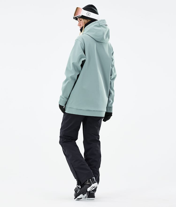 Yeti W 2021 Kurtka Narciarska Kobiety 2X-Up Faded Green, Zdjęcie 6 z 9
