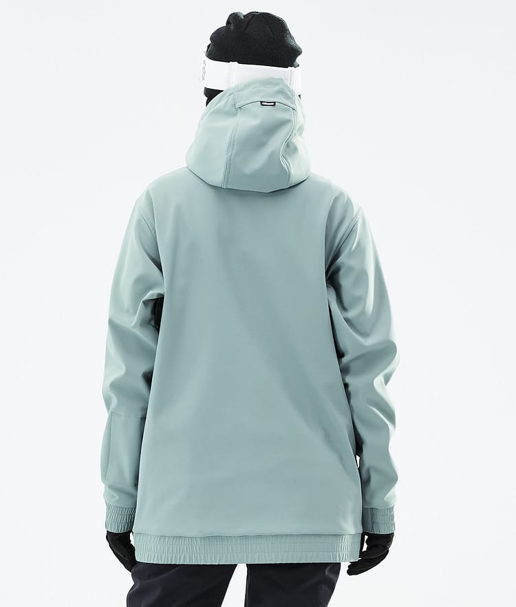 Yeti W 21 Kurtka Narciarska Kobiety 2X-Up Faded Green, Zdjęcie 8 z 9