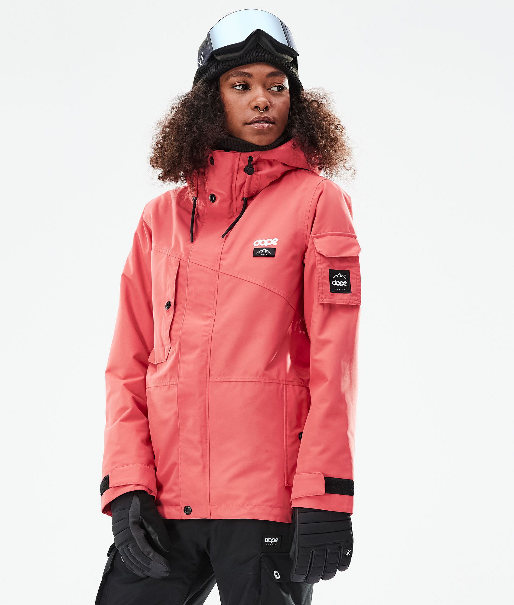Dope Adept W 2021 Women s Snowboard Jacket Coral