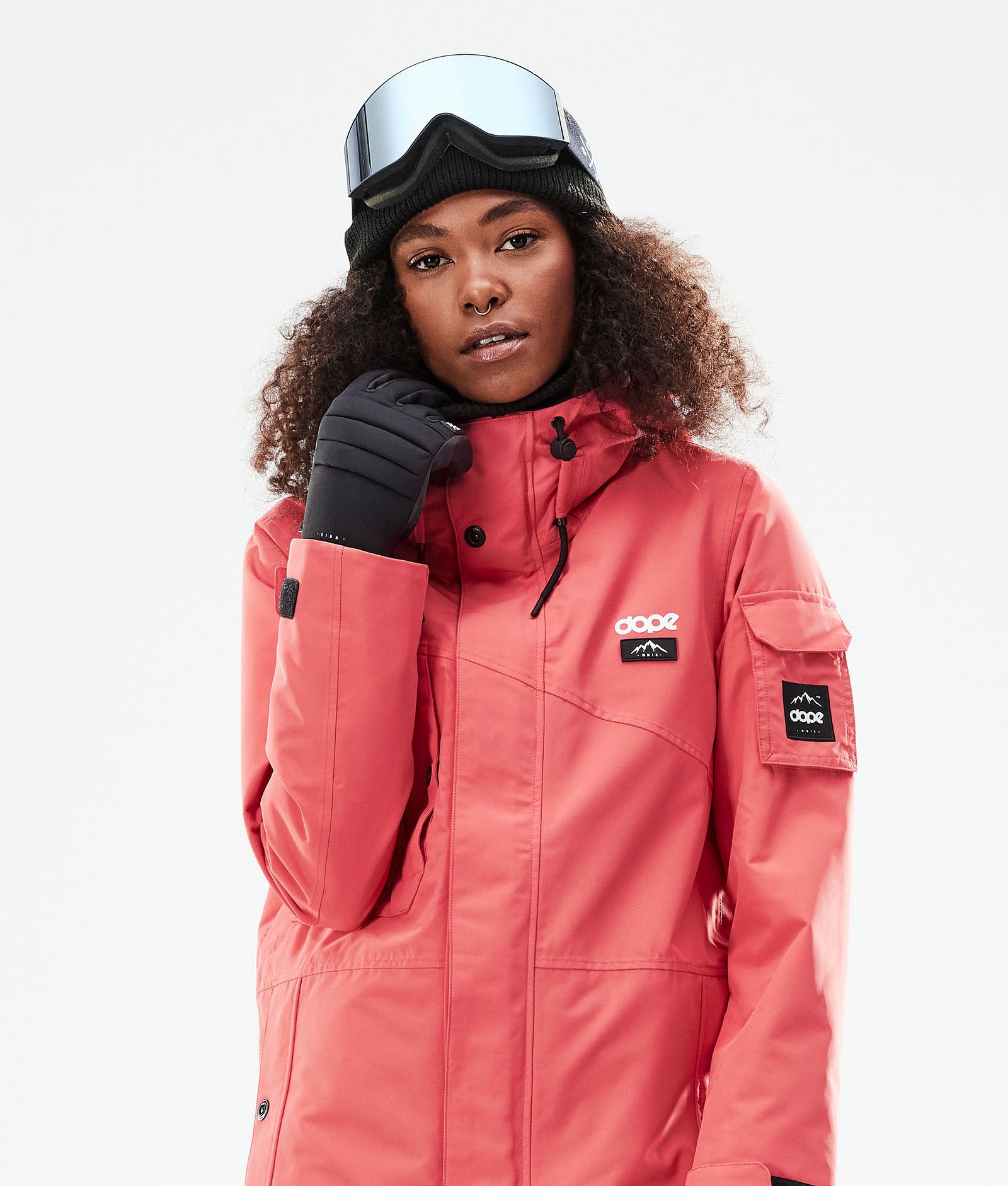 Adept W 2021 Ski Jacket Women Coral, Image 3 of 11