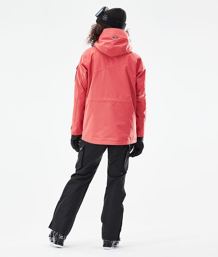 Adept W 2021 Ski Jacket Women Coral, Image 6 of 11
