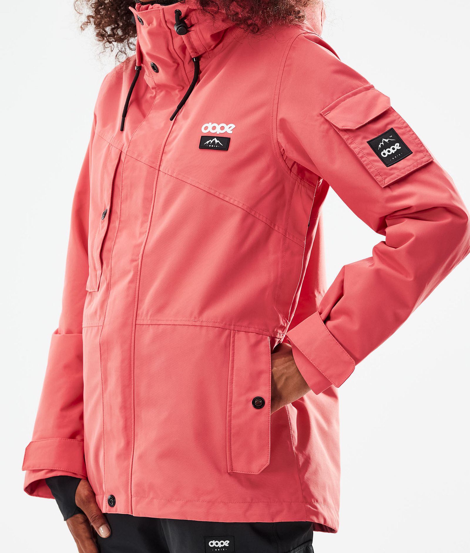 Adept W 2021 Ski Jacket Women Coral, Image 9 of 11
