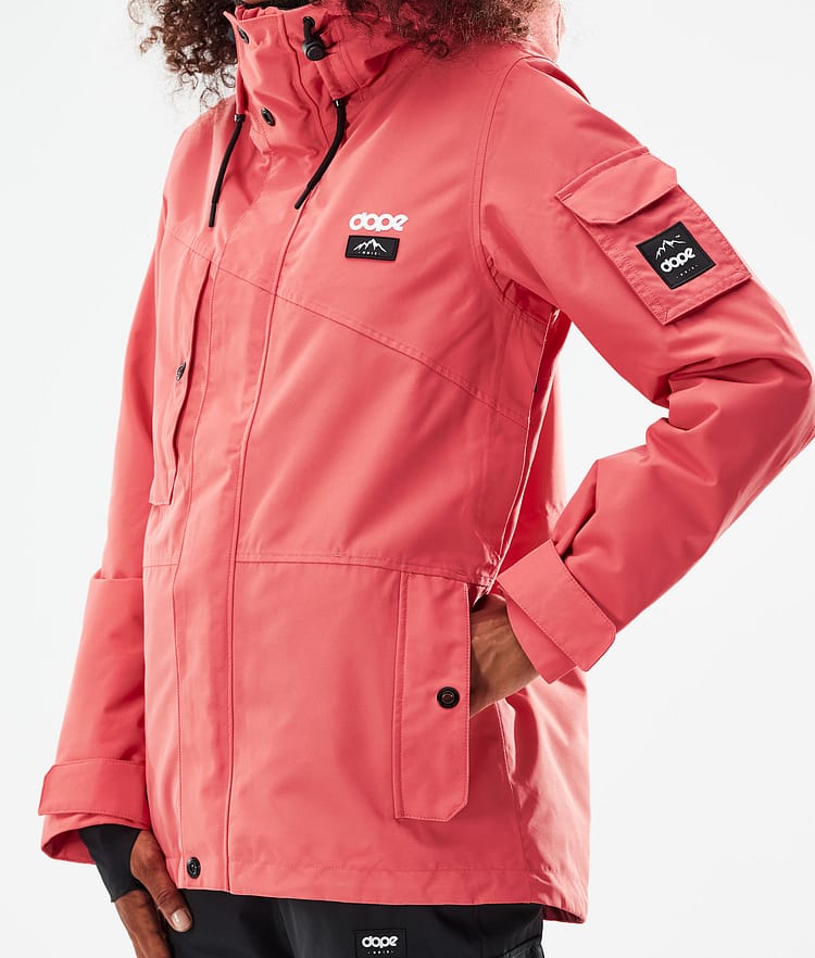 Adept W 2021 Skijacke Damen Coral, Bild 9 von 11